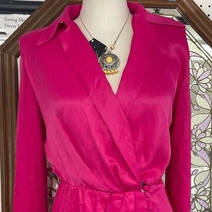 Wrinkled but new with tags pink zara dress